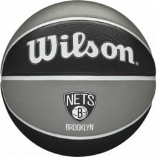 Wilson Basketbola bumba Wilson Nba Team Tribute Brooklyn Nets Melns Viens izmērs