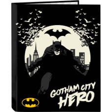 Batman Gredzenveida stiprinājums Batman Hero Melns A4 (26.5 x 33 x 4 cm)