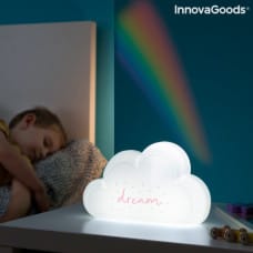 Innovagoods Lampa ar varavīksnes projektoru un uzlīmēm Claibow InnovaGoods