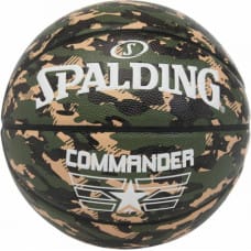 Spalding Basketbola bumba Spalding Commander Camo 7 Zaļš