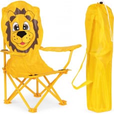 Saliekamais krēsls bērniem tūristu krēsls ar somu Lion