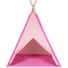Indijas tīpīja telts, rozā vigvams bērniem