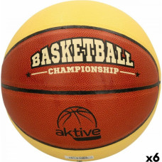 Aktive Basketbola bumba Aktive 5 Bēšs Oranžs PVC 6 gb.